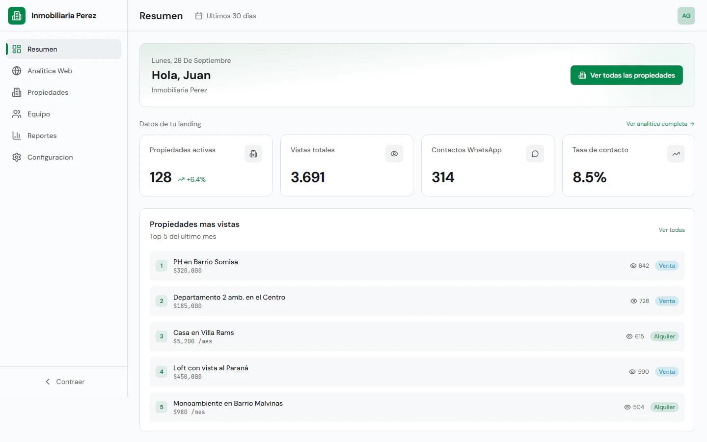 Captura de crm-demo.godreamai.com